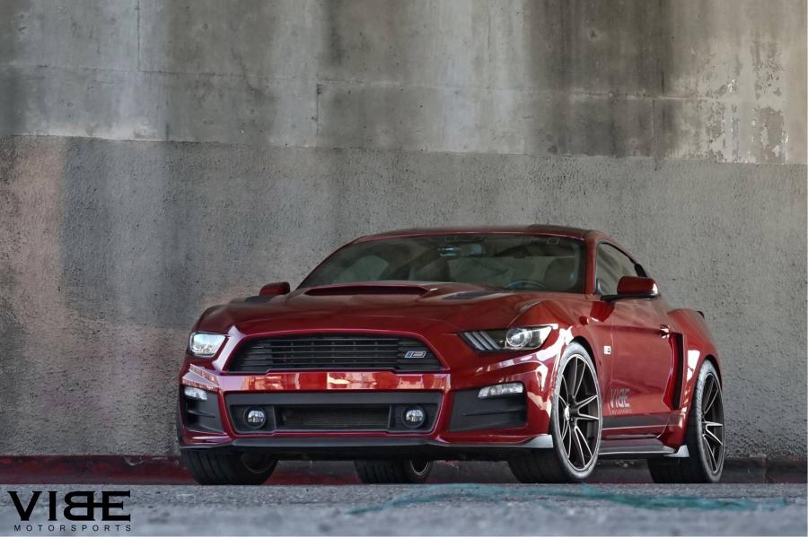 Ford Mustang GT by Rouch and VIBE Motorsports on HRE Wheels (FF04) '2017